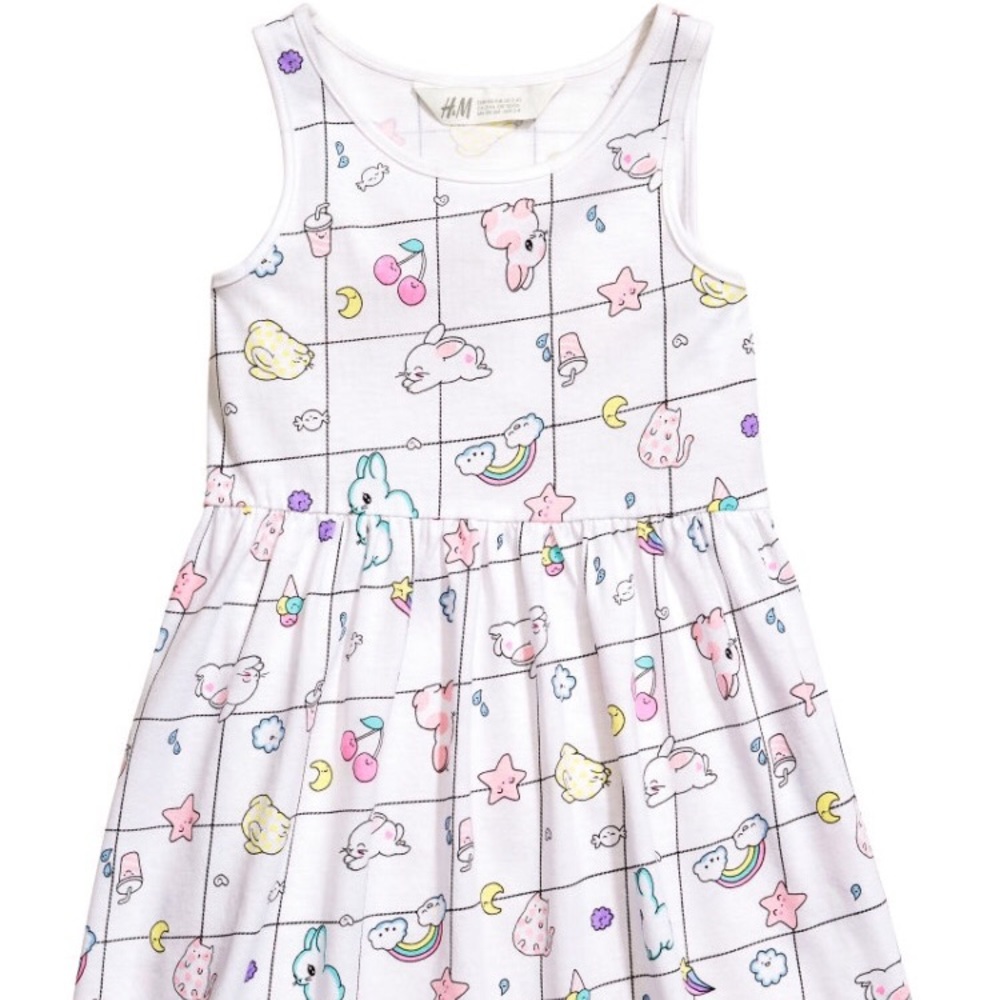 Sleeveless Jersey Easter/Spring Dress